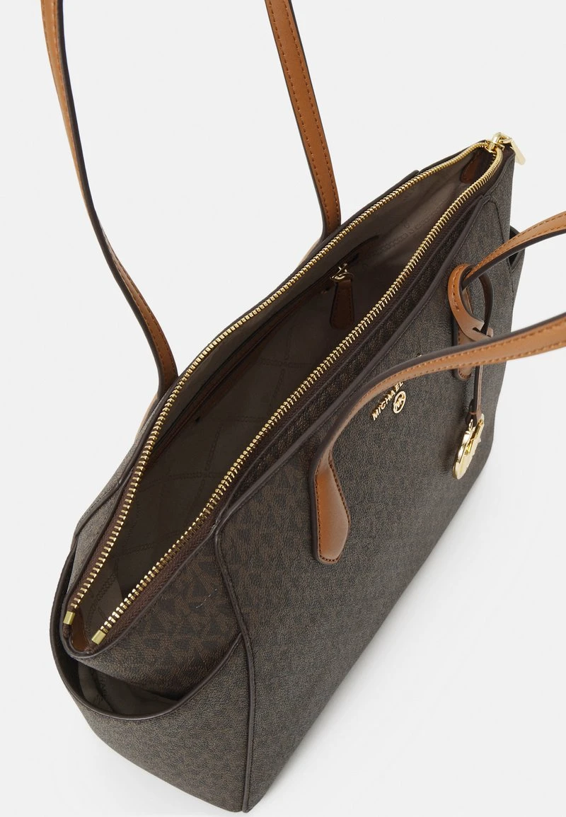 MICHAEL Michael Kors MARILYN SATCHEL - Handtasche - Brown/acorn 6 MICHAEL Michael Kors MARILYN SATCHEL - Handtasche - Brown/acorn – Bild 4