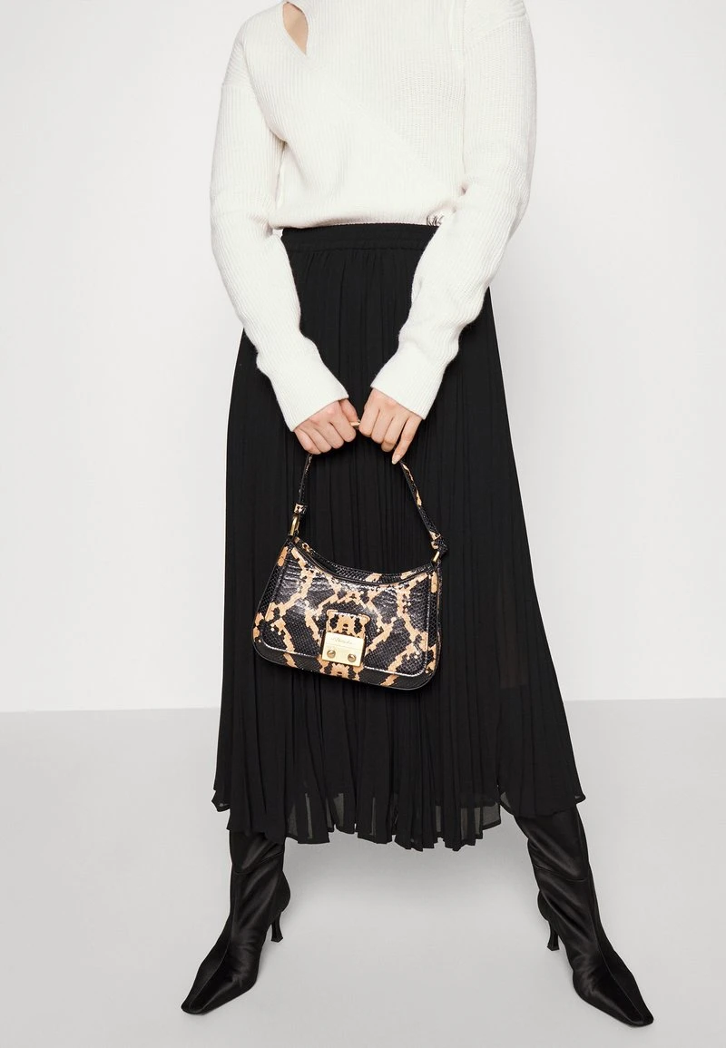 MICHAEL Michael Kors MIDI PLEAT SKRT - Faltenrock - Black 5 MICHAEL Michael Kors MIDI PLEAT SKRT - Faltenrock - Black – Bild 4