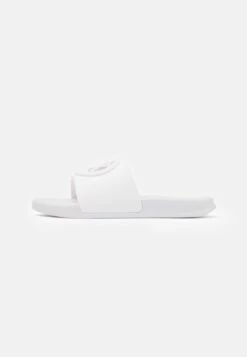 MICHAEL KORS KIDS JET CHARM CHOPOUT - Pantolette Flach - White