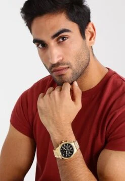 Michael Kors BRECKEN - Chronograph - Gold -Michael Kors Geschaft 06d479f23e294f12be87de72cab22b59