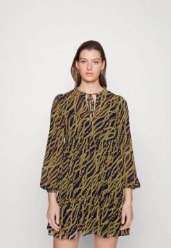 MICHAEL Michael Kors BIAS CHAIN TENTY - Freizeitkleid - Midnightblue