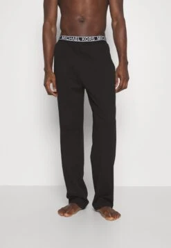 Michael Kors LOGO PANT - Nachtwäsche Hose - Black