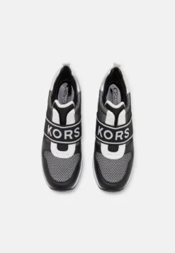 MICHAEL Michael Kors MAVEN SLIP ON TRAINER - Sneaker Low - Black/optic White -Michael Kors Geschaft 0dd9707fc2d44941a5da8a1754a63f29
