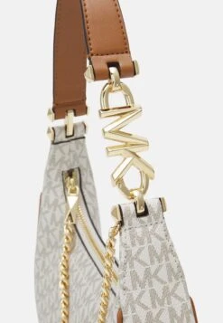 MICHAEL Michael Kors PIPER POUCHETTE - Handtasche - Vanilla/acrn -Michael Kors Geschaft 0eb876b89d7043b9a1187c9ad3eff59c