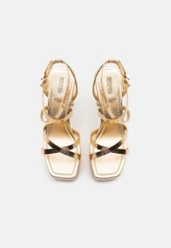 MICHAEL Michael Kors PAOLA PLATFORM - Plateausandalette - Gold-coloured -Michael Kors Geschaft 0ffb2810584e4eae9f45f46287382bf3