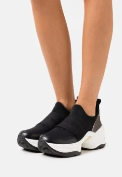 MICHAEL Michael Kors OLYMPIA - Sneaker Low - Black/brown