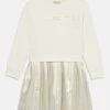 MICHAEL KORS KIDS LONG SLEEVED DRESS - Freizeitkleid - Off White/gold-coloured -Michael Kors Geschaft 103a5fceeb40436081a2dc562a217076