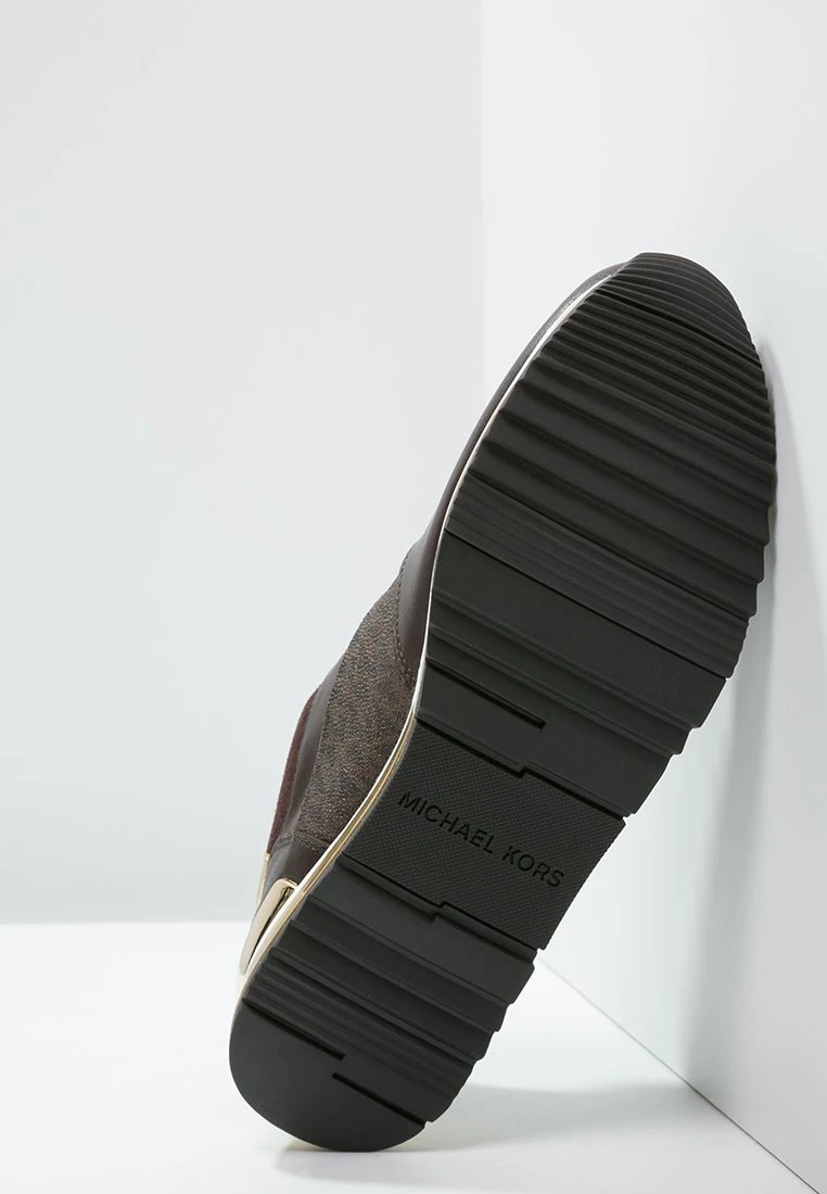 MICHAEL Michael Kors ALLIE - Trainers - Brown 8 MICHAEL Michael Kors ALLIE - Trainers - Brown – Bild 6