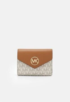 MICHAEL Michael Kors GREENWICH TRIFOLD - Geldbörse - Vanilla