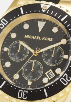 Michael Kors EVEREST - Chronograph - Gold-coloured/black -Michael Kors Geschaft 13388f8cb86e458ba0db9cb55fc74e67