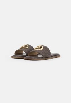 MICHAEL Michael Kors HAYWORTH SLIDE - Pantolette Flach - Brown 10 MICHAEL Michael Kors HAYWORTH SLIDE - Pantolette Flach - Brown -Michael Kors Geschaft 13437473488948dd8a6973671cdc99c1