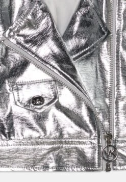 MICHAEL KORS KIDS Kunstlederjacke - Zilver 10 MICHAEL KORS KIDS Kunstlederjacke - Zilver -Michael Kors Geschaft 13feb0dab0fd4a82928da2410e8f1e55