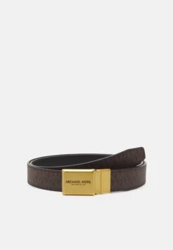 Michael Kors PLAQUE BELT UNISEX - Gürtel - Black/brown 13 Michael Kors PLAQUE BELT UNISEX - Gürtel - Black/brown -Michael Kors Geschaft 152dddc87a9241dcb74894bb04403e83 1