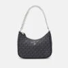 MICHAEL Michael Kors JET CHAIN POUCHETTE - Handtasche - Blk/opticwht -Michael Kors Geschaft 18edf53339324c39853511e980ab57d5 4
