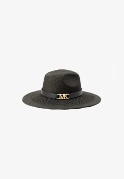 MICHAEL Michael Kors STRAW FEDORA WITH OPEN WEAVE - Hut - Light Pastel Brown -Michael Kors Geschaft 1a4eedc7b9de4be1aac66dea84c56231