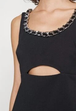 MICHAEL Michael Kors TANK CUTOUT CHAIN - Jerseykleid - Black -Michael Kors Geschaft 1abf7a7119da4e2ea39441824e07df95