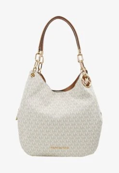 MICHAEL Michael Kors LILLIE CHAIN TOTE - Shopping Bag - Vanilla/acrn -Michael Kors Geschaft 1c96e1c754074cf8b5861674b10f1252