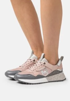 MICHAEL Michael Kors THEO TRAINER - Sneaker Low - Soft Pink/multi Coloured