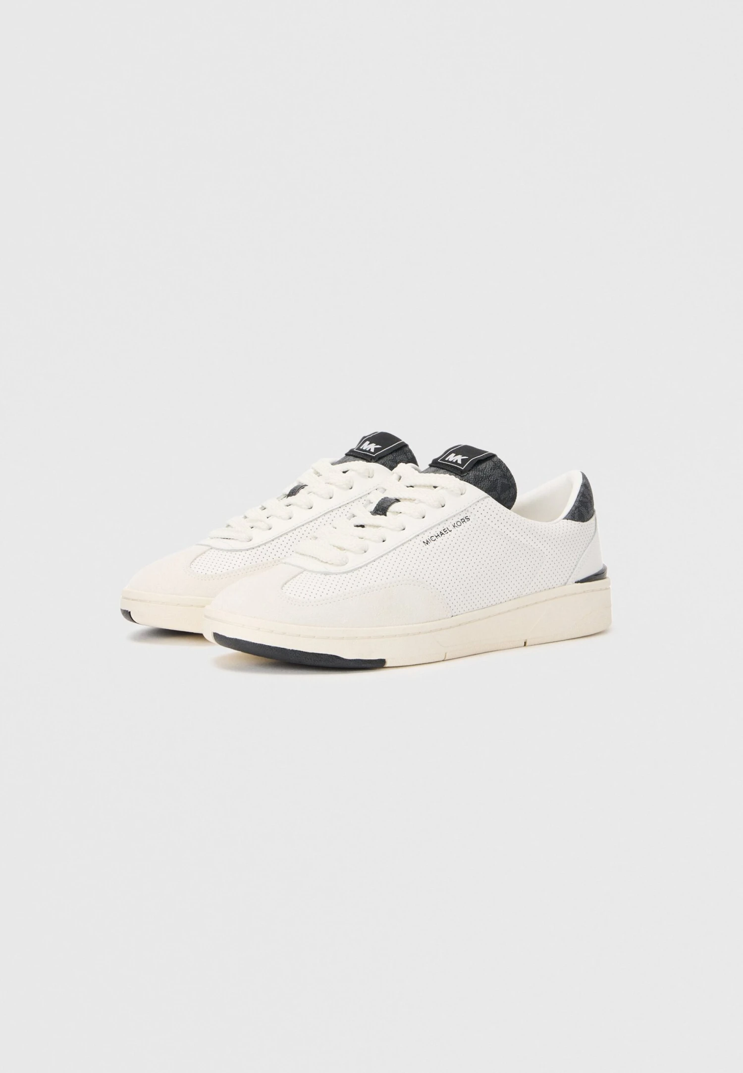 Michael Kors WILTON LACE UP - Trainers - Off White/black 4 Michael Kors WILTON LACE UP - Trainers - Off White/black – Bild 2