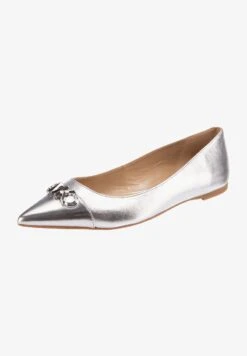 Michael Kors PARKER KLASSISCHE - Klassischer Ballerina - Silber