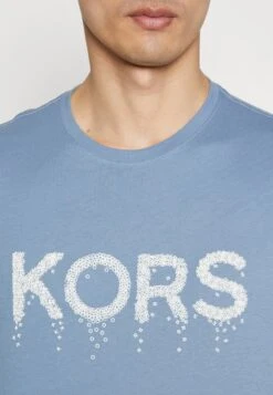 Michael Kors KORS SPILL TEE - T-Shirt Print - Blau 13 Michael Kors KORS SPILL TEE - T-Shirt Print - Blau -Michael Kors Geschaft 20ed2717e486458eae50aafeaf50d422