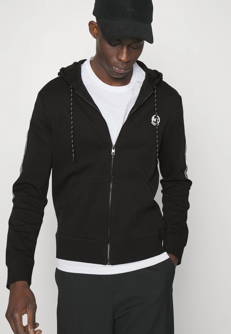 Michael Kors NEW EVERGREEN HOODIE - Sweatjacke - Black 6 Michael Kors NEW EVERGREEN HOODIE - Sweatjacke - Black – Bild 4