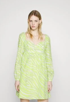 MICHAEL Michael Kors ZEBRA MINI - Freizeitkleid - Brt Limeade