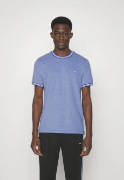 Michael Kors TIPPED BIRDSEYE TEE - T-Shirt Print - Royal Blu