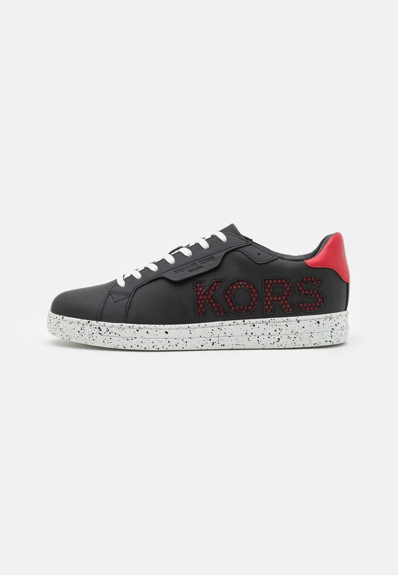 Michael Kors KEATING LACE UP - Sneaker Low - Black/crimson 3 Michael Kors KEATING LACE UP - Sneaker Low - Black/crimson