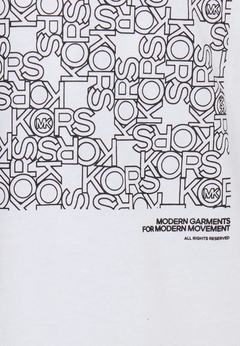 Michael Kors NEWSPRINT TEE - T-Shirt Print - White 8 Michael Kors NEWSPRINT TEE - T-Shirt Print - White – Bild 6