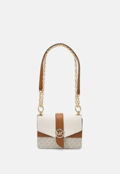 MICHAEL Michael Kors GREENWICH - Umhängetasche - Vanilla/acorn 13 MICHAEL Michael Kors GREENWICH - Umhängetasche - Vanilla/acorn -Michael Kors Geschaft 2a528fc027f14d148d7b86d9beb511ed 1