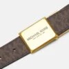 Michael Kors PLAQUE BELT UNISEX - Gürtel - Brown/black -Michael Kors Geschaft 2b9cfe456df34632bb6408c1364e61ec
