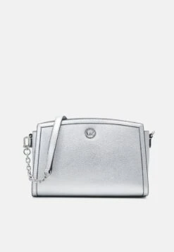 MICHAEL Michael Kors CHANTAL XBODY - Umhängetasche - Silver