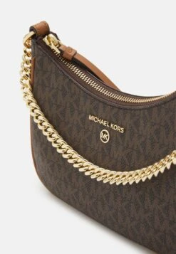 MICHAEL Michael Kors JET SET CHARM CHAIN POUCHETTE - Handtasche - Brown/acorn -Michael Kors Geschaft 32c58267c1a64b47b32affd6bfed4ec7 1