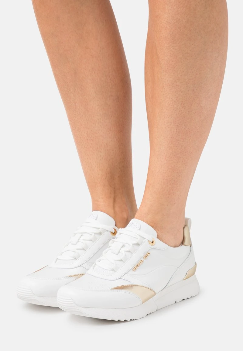 MICHAEL Michael Kors ALLIE STRIDE TRAINER - Sneaker Low - Optic White/pale Gold 3 MICHAEL Michael Kors ALLIE STRIDE TRAINER - Sneaker Low - Optic White/pale Gold