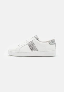 MICHAEL Michael Kors IRVING STRIPE LACE UP - Sneaker Low - Optic White/silver -Michael Kors Geschaft 3399004c40f943c7a38b612d3ca4cbb5