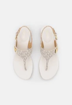 MICHAEL Michael Kors JILLY - Zehentrenner - Vanilla/multi-coloured -Michael Kors Geschaft 346eb5c37d994ebe9465accc299494fe