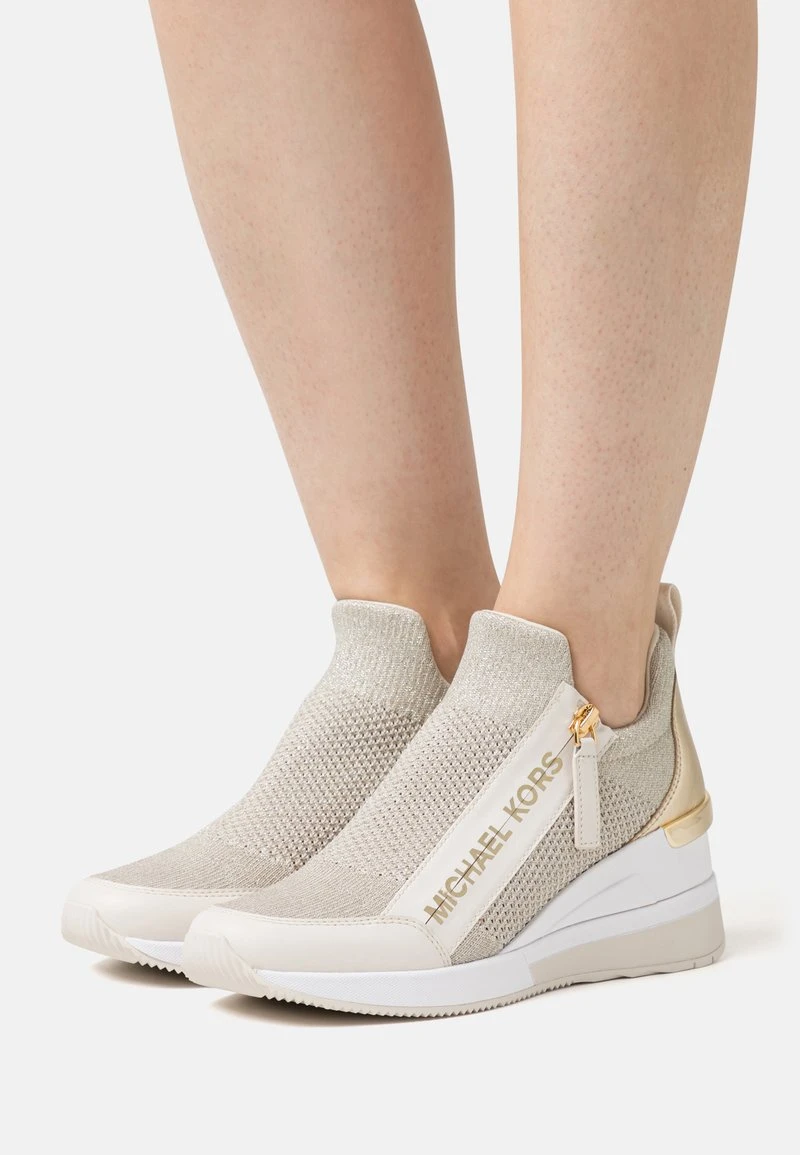 MICHAEL Michael Kors WILLIS TRAINER - Sneaker Low - Gold-coloured 3 MICHAEL Michael Kors WILLIS TRAINER - Sneaker Low - Gold-coloured