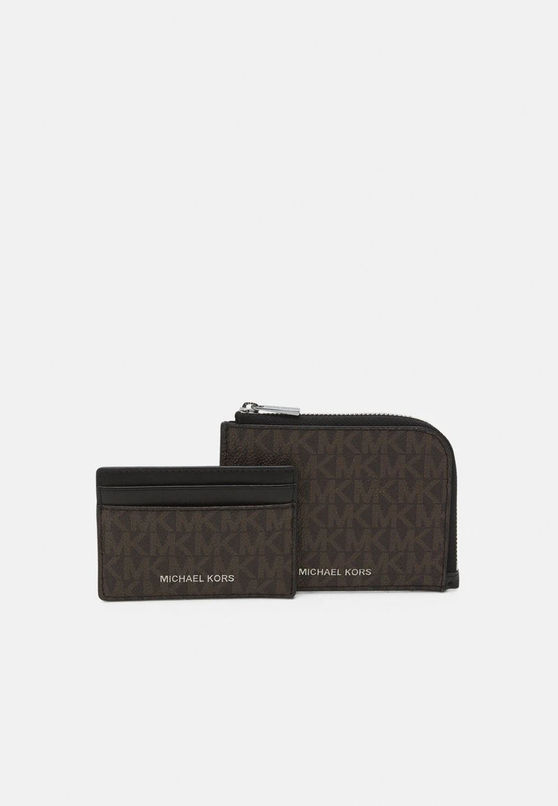 Michael Kors WALLET SET UNISEX - Geldbörse - Brown/black 3 Michael Kors WALLET SET UNISEX - Geldbörse - Brown/black