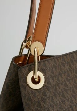 MICHAEL Michael Kors RAVEN SHOULDER BAG - Handtasche - Brown -Michael Kors Geschaft 3a89d2654dfd4fe1b28956e20ef9e76d