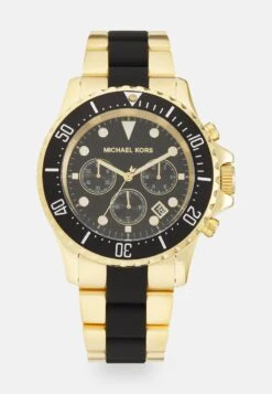 Michael Kors EVEREST - Chronograph - Gold-coloured/black