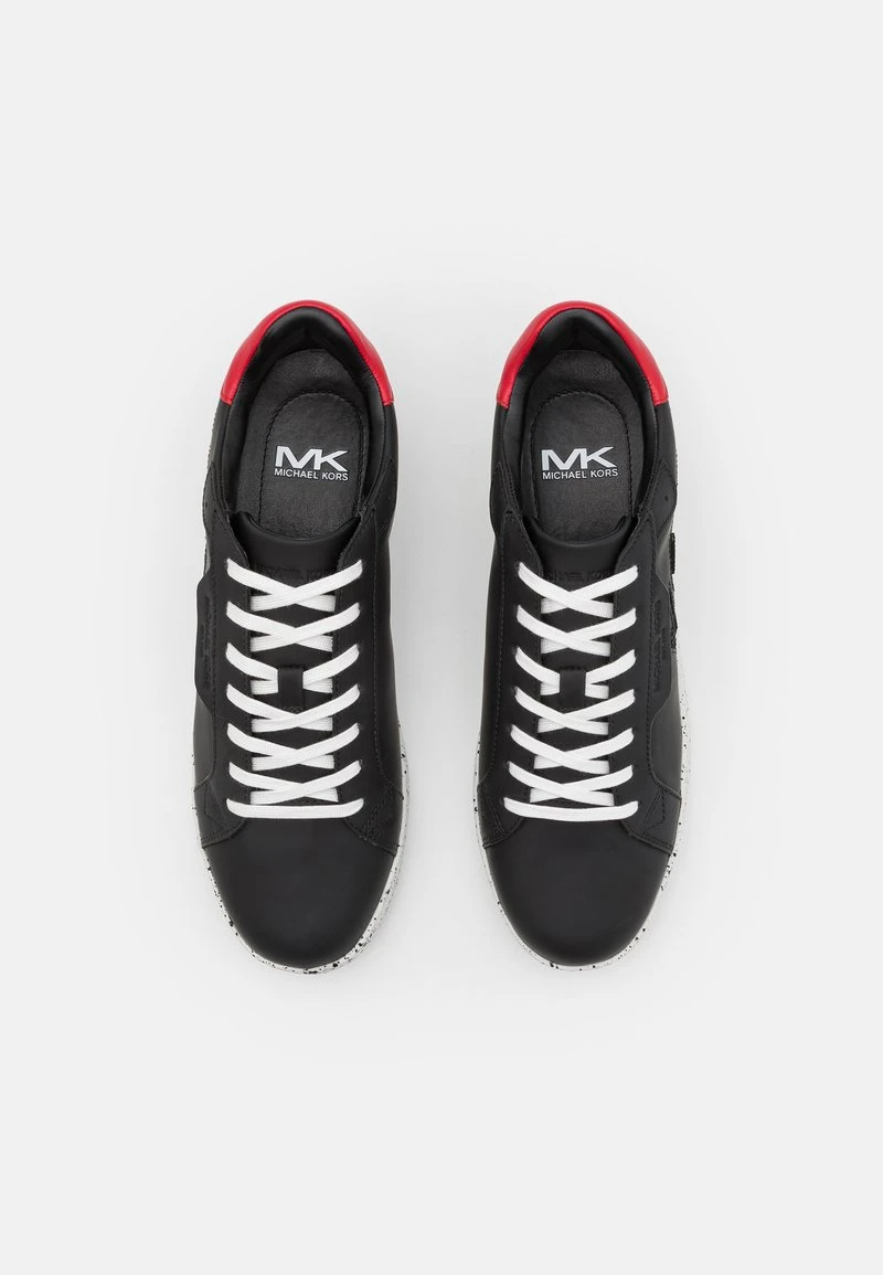 Michael Kors KEATING LACE UP - Sneaker Low - Black/crimson 6 Michael Kors KEATING LACE UP - Sneaker Low - Black/crimson – Bild 4