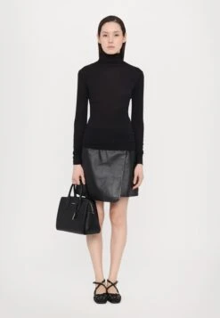 MICHAEL Michael Kors LAILA SATCHEL - Handbag - Black