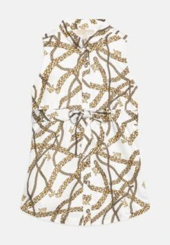 MICHAEL KORS KIDS PLEATED DRESS - Cocktailkleid/festliches Kleid - Light Brown -Michael Kors Geschaft 3dcd256e7a724ba0abab36aa319d101e 2