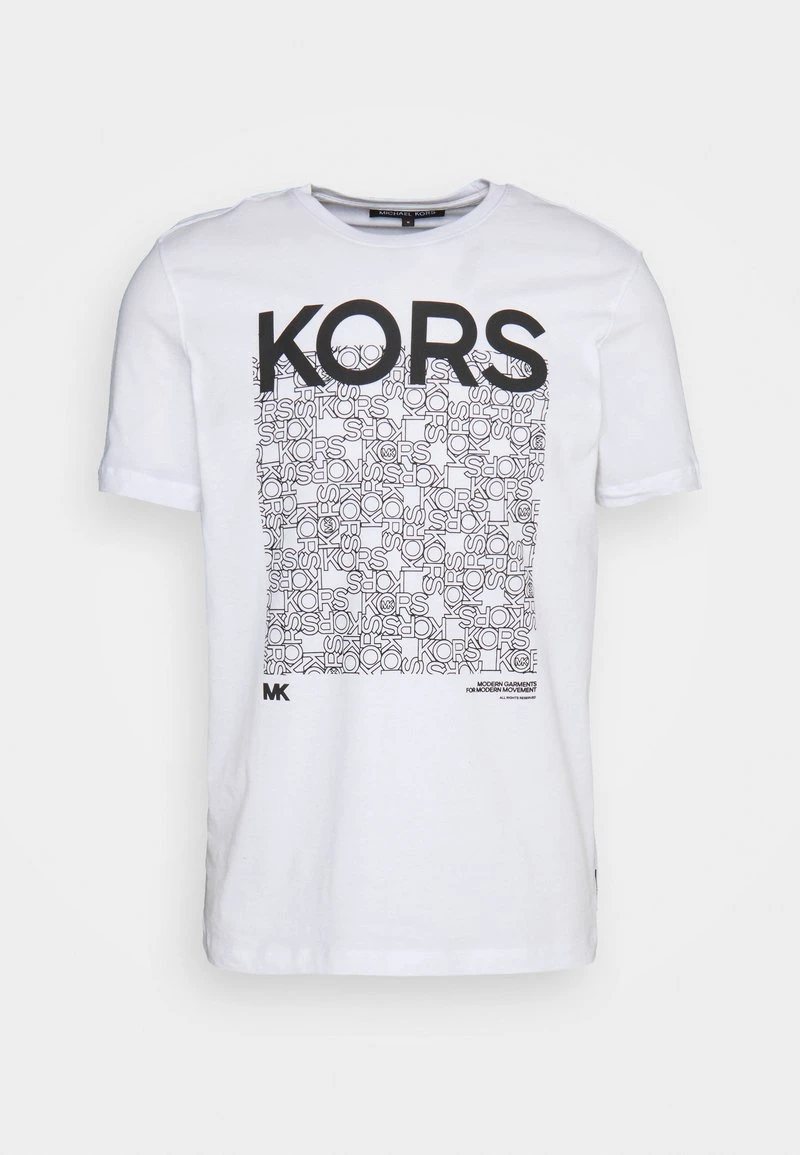 Michael Kors NEWSPRINT TEE - T-Shirt Print - White 7 Michael Kors NEWSPRINT TEE - T-Shirt Print - White – Bild 5