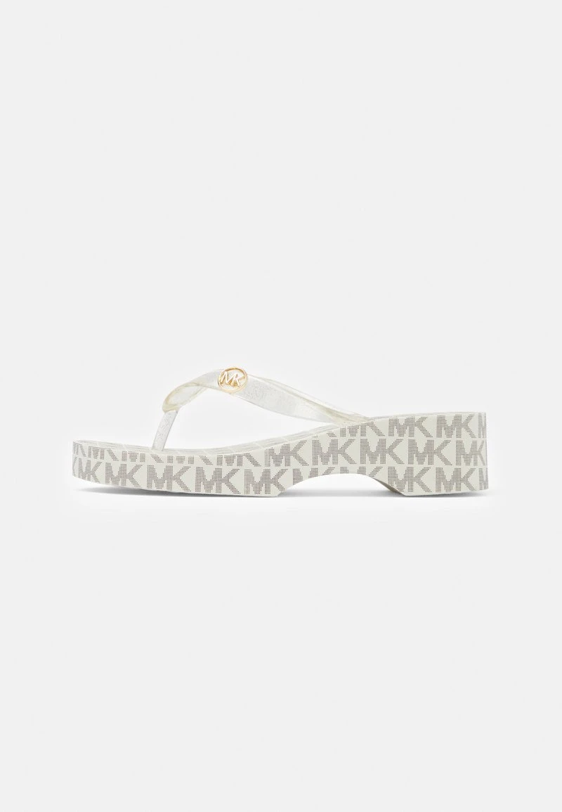 MICHAEL KORS KIDS LILO - Bade-Zehentrenner - Vanilla/gold 3 MICHAEL KORS KIDS LILO - Bade-Zehentrenner - Vanilla/gold