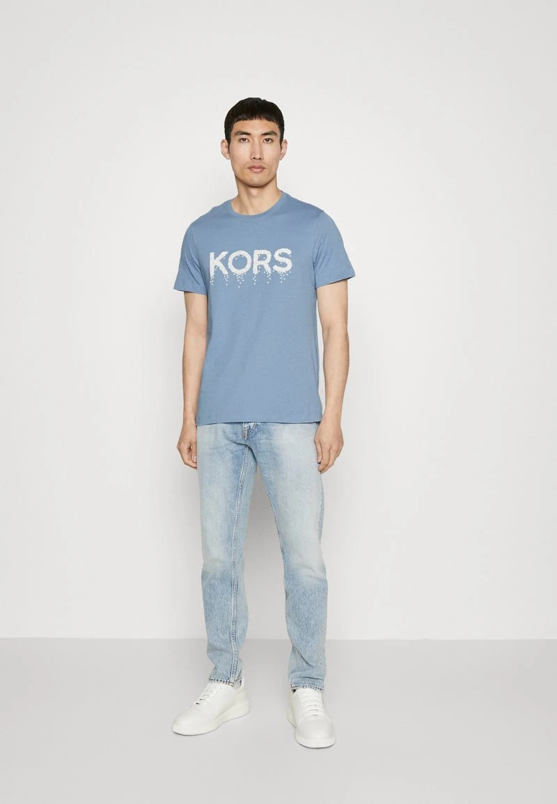 Michael Kors KORS SPILL TEE - T-Shirt Print - Blau 4 Michael Kors KORS SPILL TEE - T-Shirt Print - Blau – Bild 2