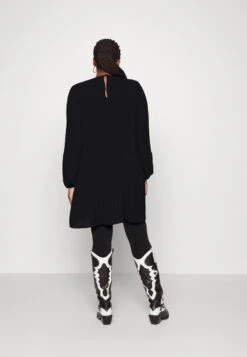 MICHAEL Michael Kors PLEAT RELEASE MINI DRESS - Freizeitkleid - Black -Michael Kors Geschaft 42f189aee1324beb80481ec2a79fdab5