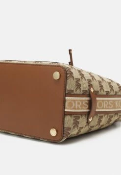 MICHAEL Michael Kors MAEVE - Handtasche - Beige/ebony -Michael Kors Geschaft 430aede1834b45d68f8d02c646bac83a