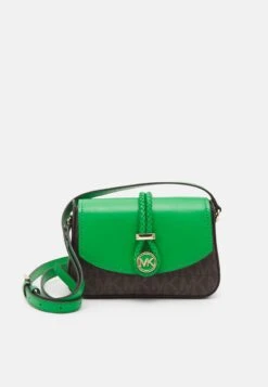 MICHAEL Michael Kors LEA FLAP XBODY - Umhängetasche - Palm
